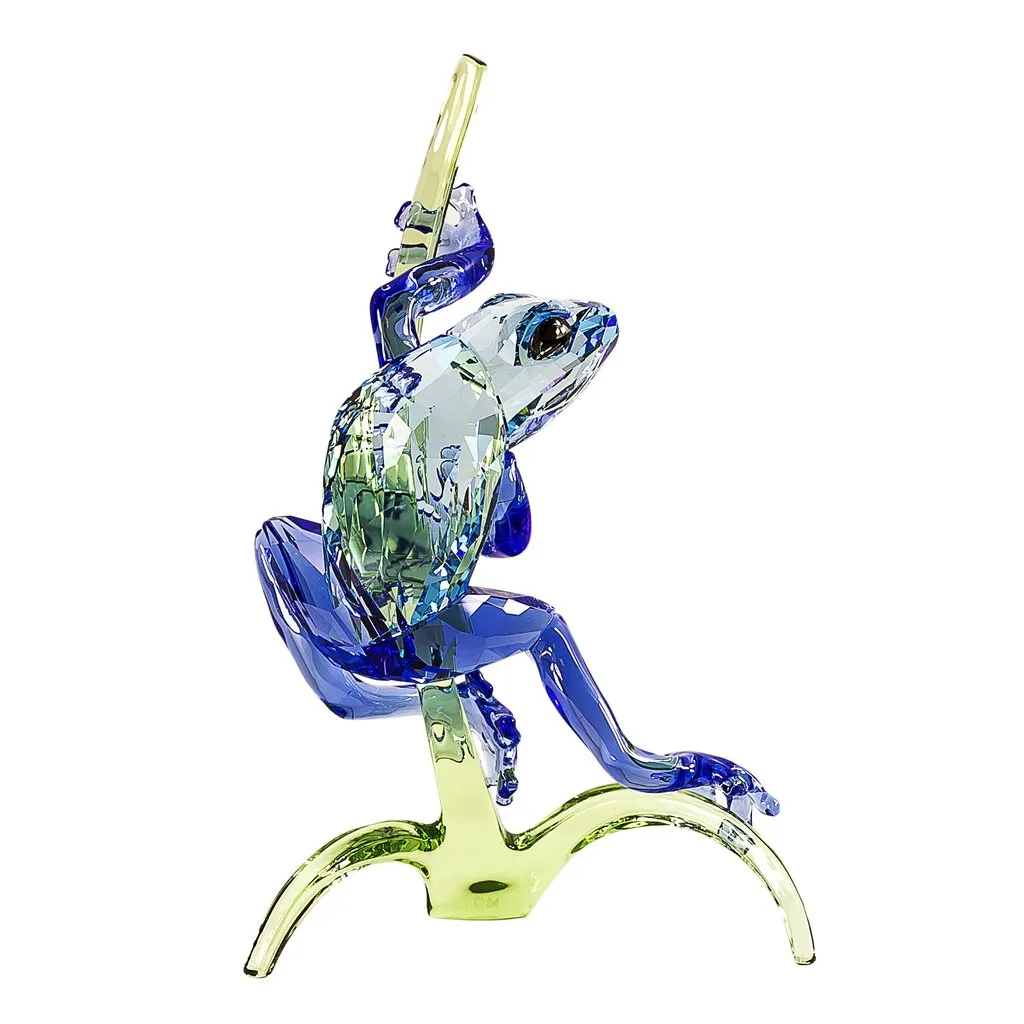 Swarovski Crystal Figurine FROG ON BRANCH, COLOR -5239716