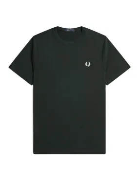 T-shirt Fred Perry uomo M1600 verde notte