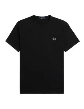 T-shirt Fred Perry uomo M3519 Ringer nera