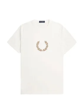 T-shirt Fred Perry uomo M7708 bianco candido