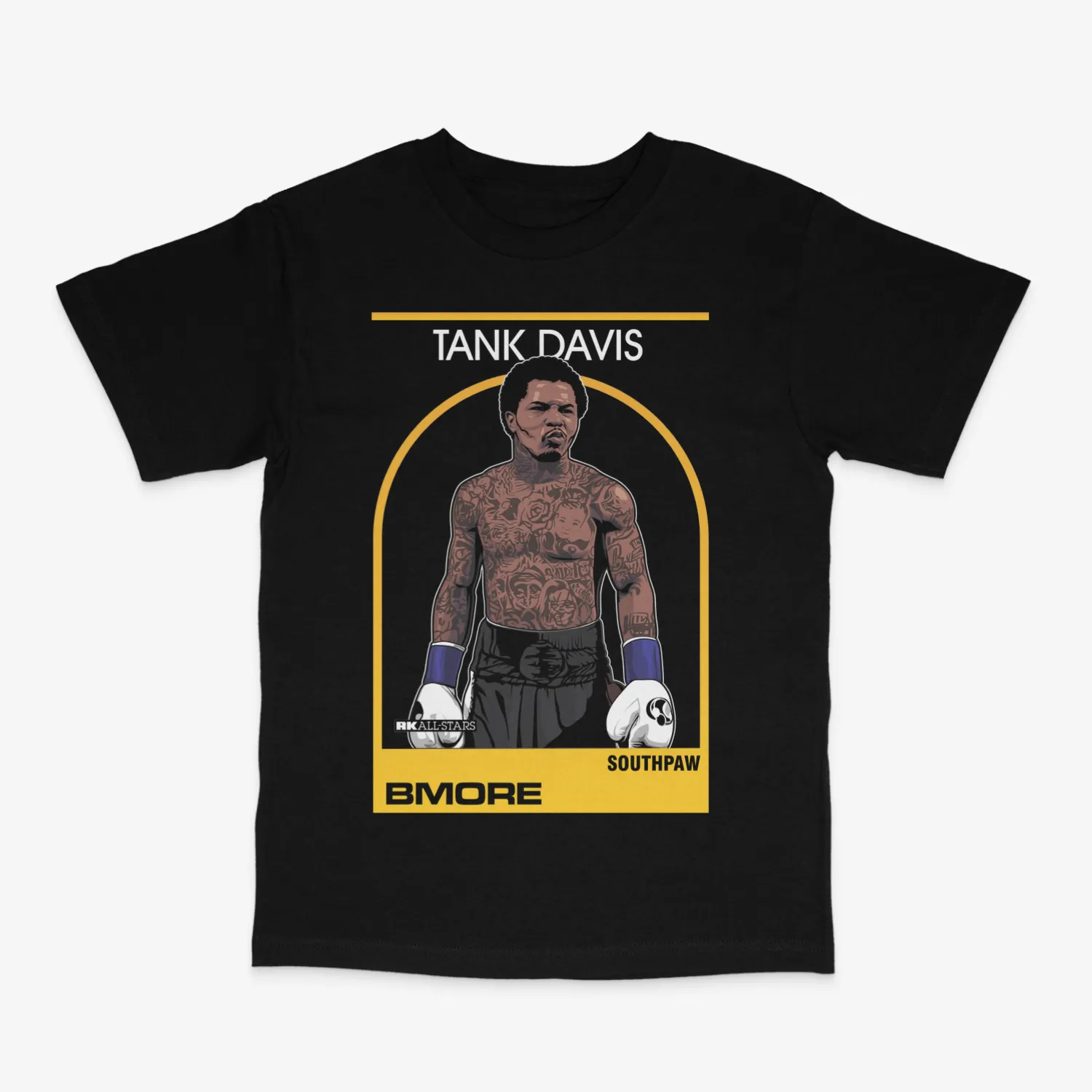 Tank Davis Card Black Tee