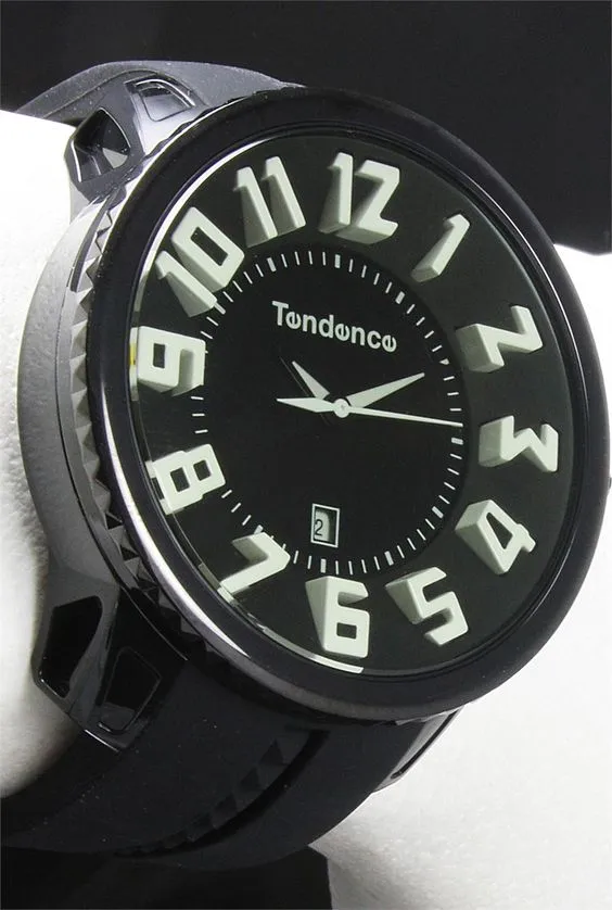 Tendence Gulliver Round Quartz Watch Black 02043020 Men