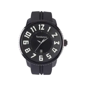 Tendence Gulliver Round Quartz Watch Black 02043020 Men