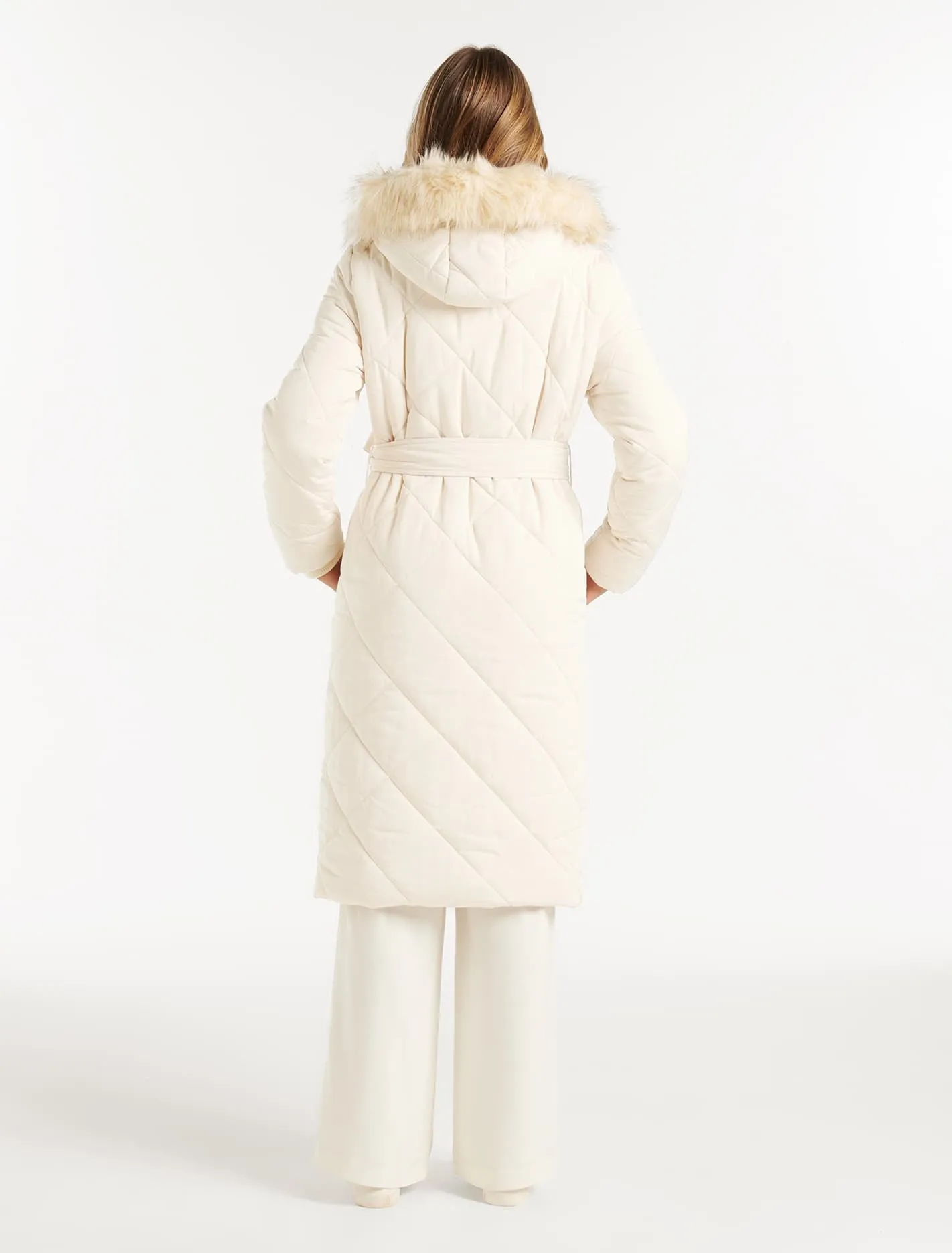 Tessa Quilted Longline Puffer Jacket