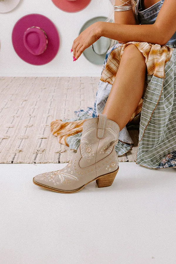 The Araceli Embroidered Cowboy Boot