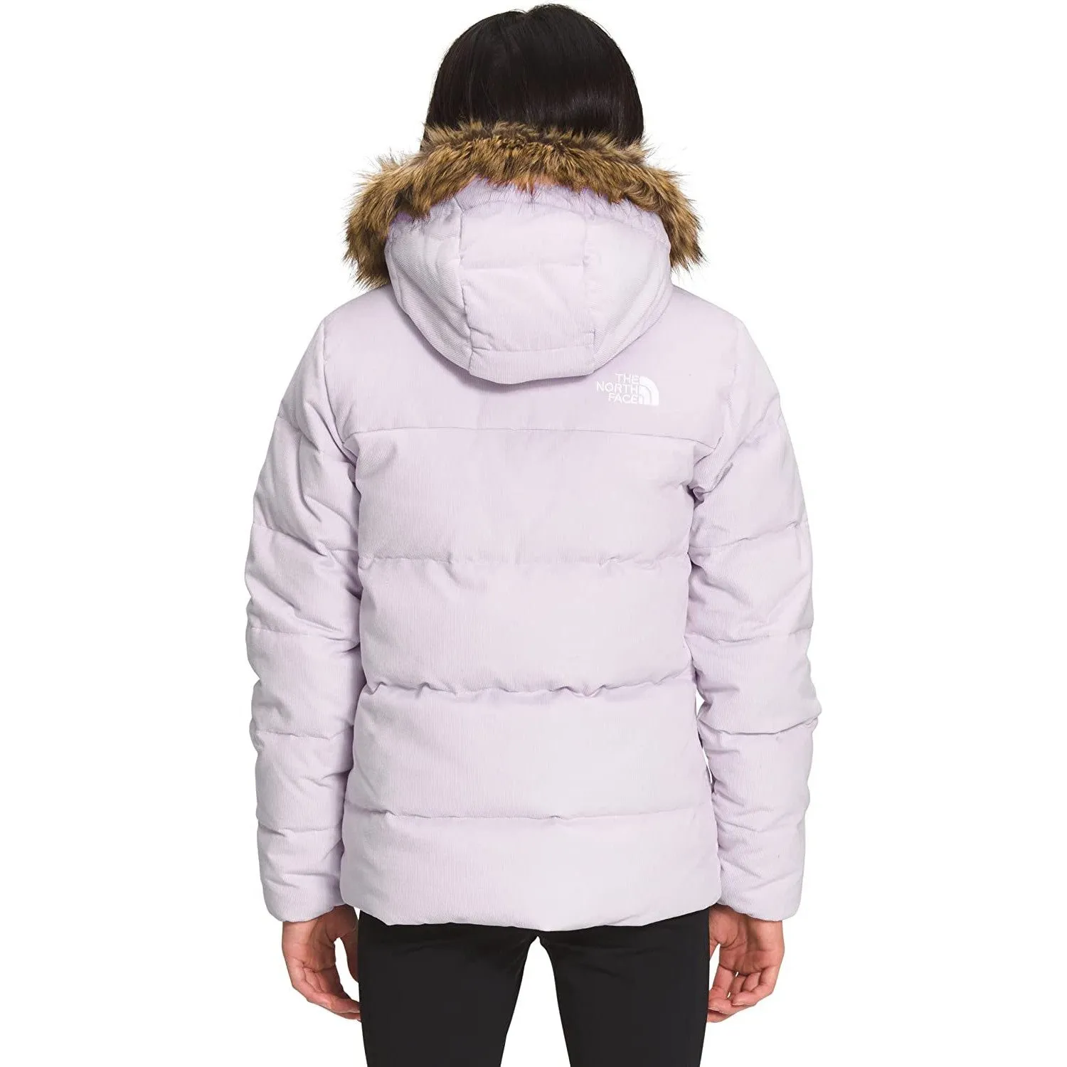 The North Face Girls' Printed North Down Fleece-Lined Parka