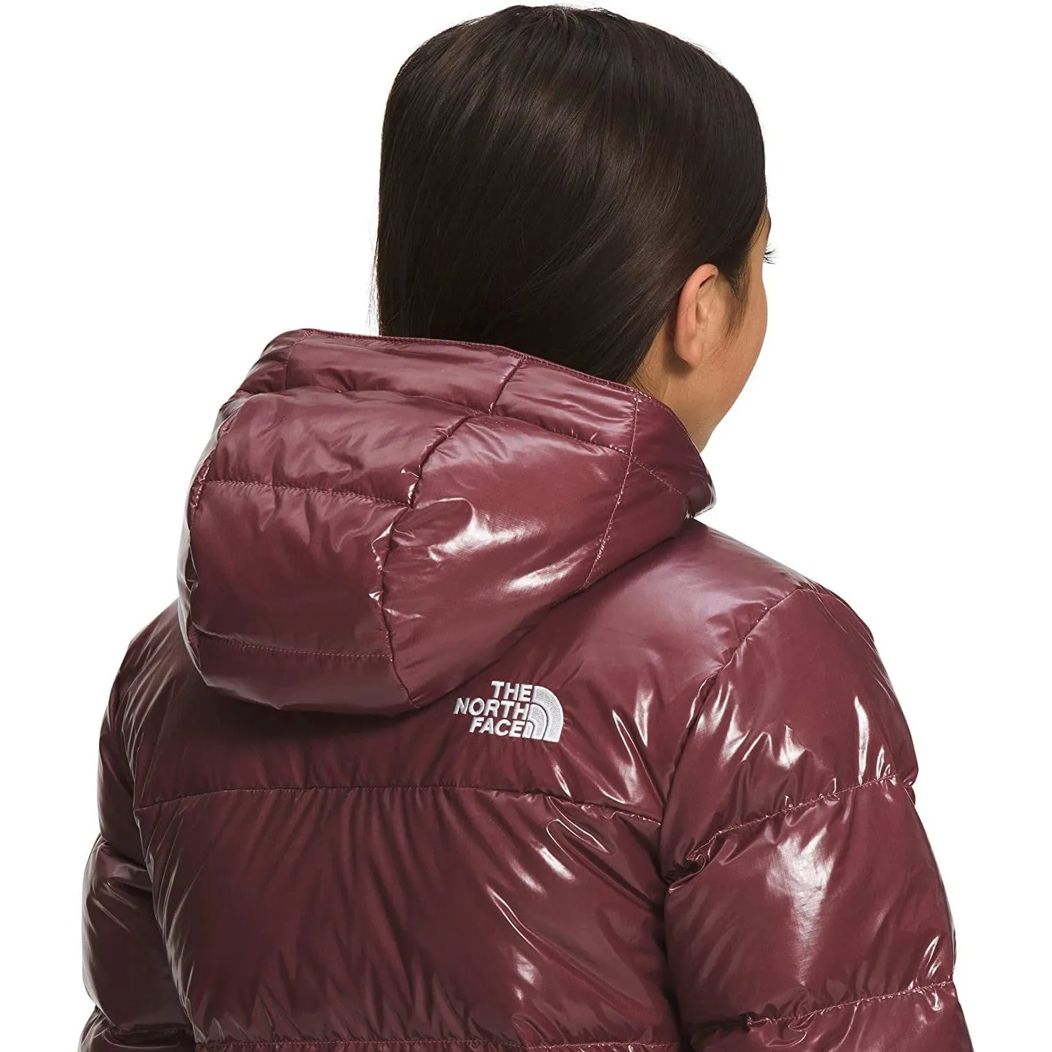 The North Face Girls' Printed North Down Fleece-Lined Parka