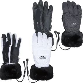 Trespass Adults Waterproof Faux Fur Gloves