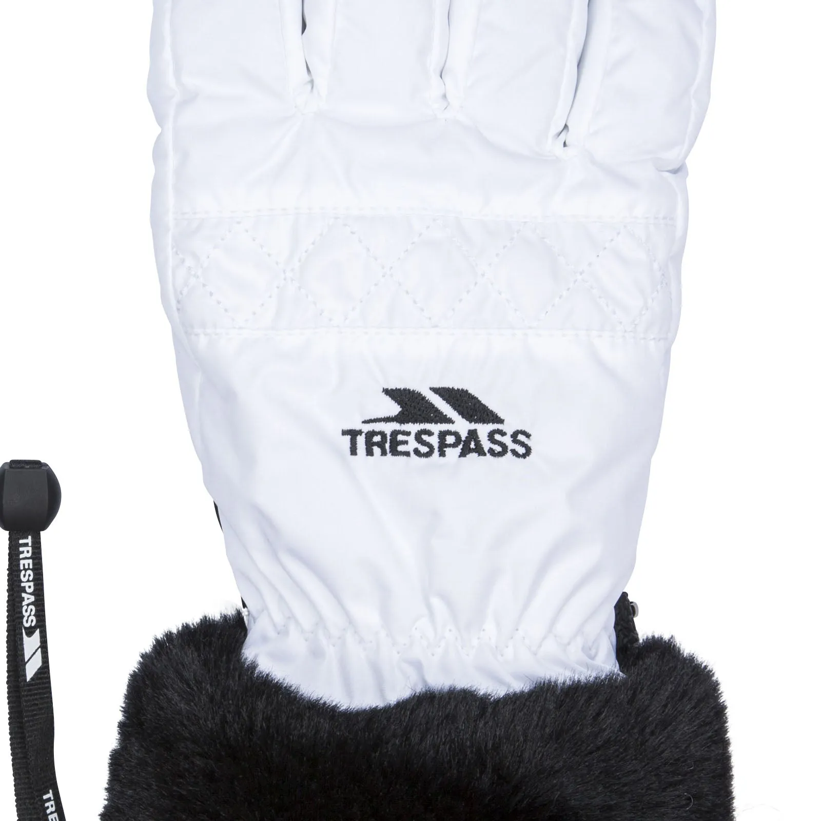 Trespass Adults Waterproof Faux Fur Gloves