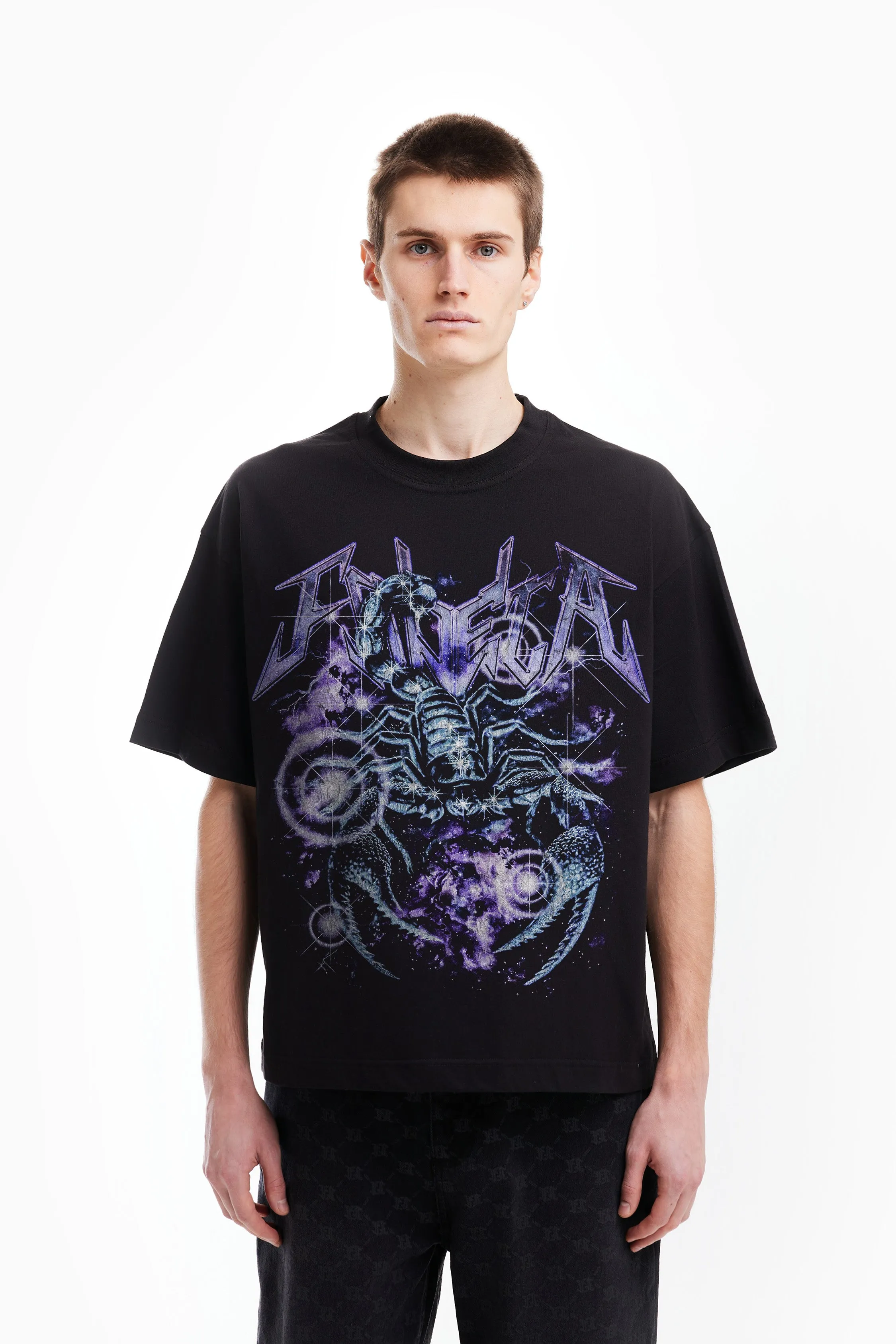 UNIVERSE BLACK T-SHIRT