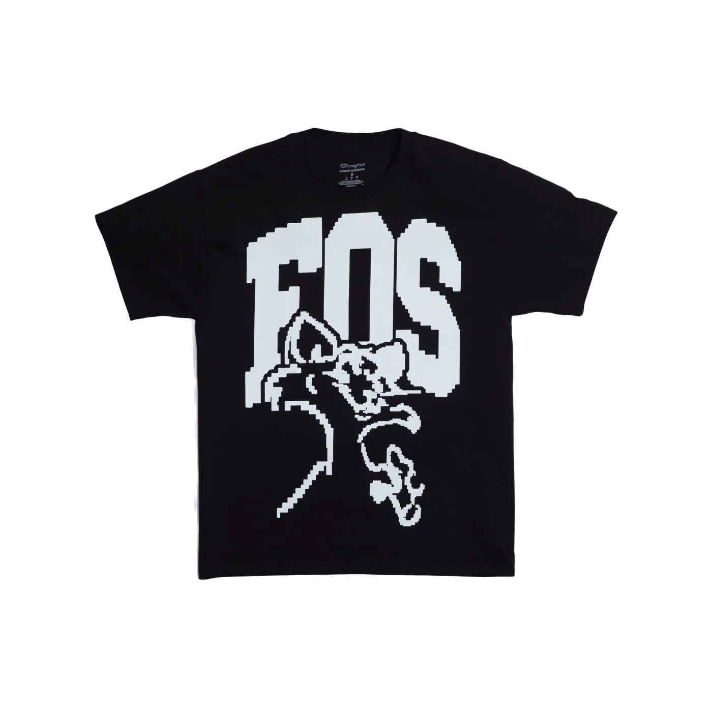 Virgil Abloh Brooklyn Museum FOS CAT Pyrex T-shirt Black