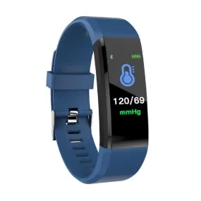 Waterproof Bluetooth Smart Watch Blood Pressure Fitness Tracker for Android