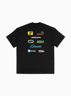 Welding Multi Logo T-shirt Black