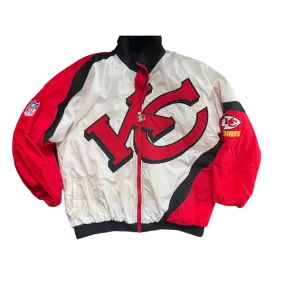 WESTSIDE STOREY VINTAGE | VINTAGE 90S CHIEFS LARGE LOGO STARTER PUFFER JACKET