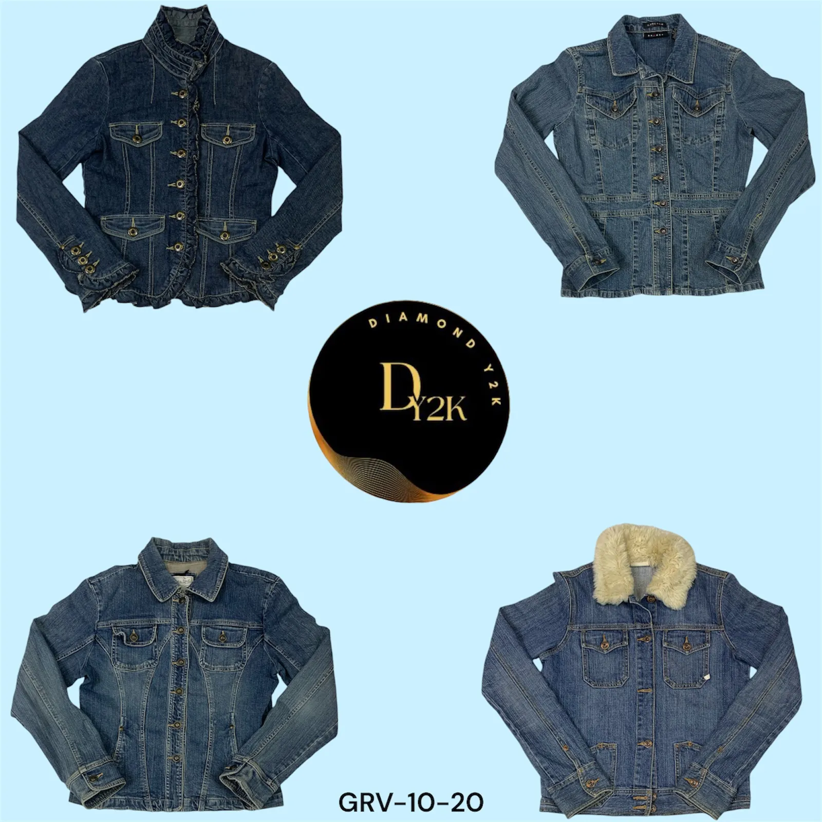 Y2K Denim Jackets - The Perfect Vintage Layer (GR