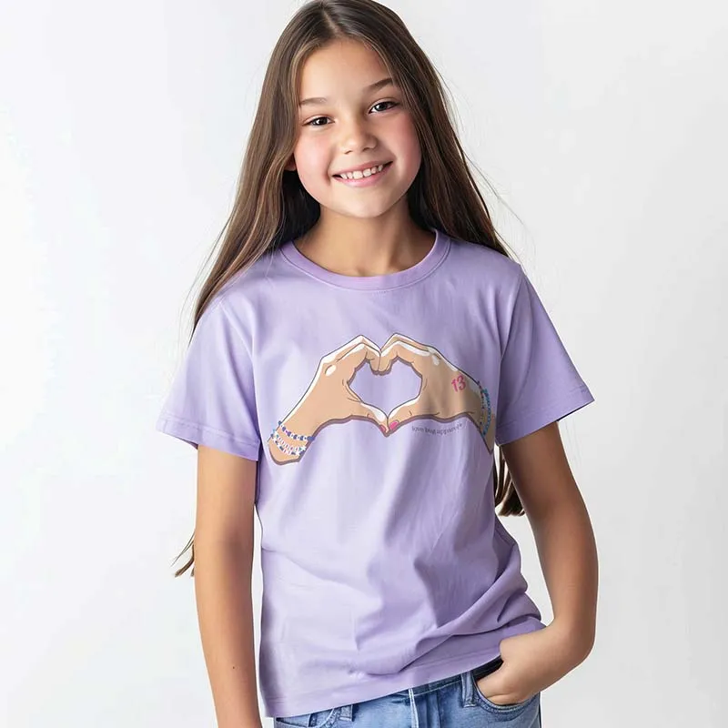 Youth Heart Hands Short Sleeve T-Shirt