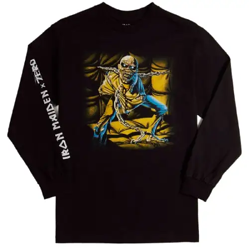 Zero x Iron Maiden Peace Of Mind Long Sleeve Tee Black